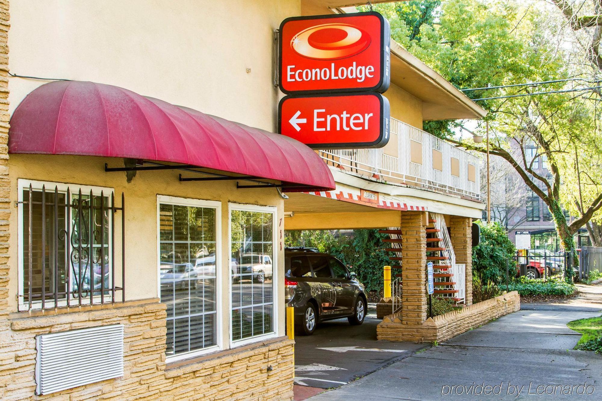 Econo Lodge Sacramento Convention Center Eksteriør billede
